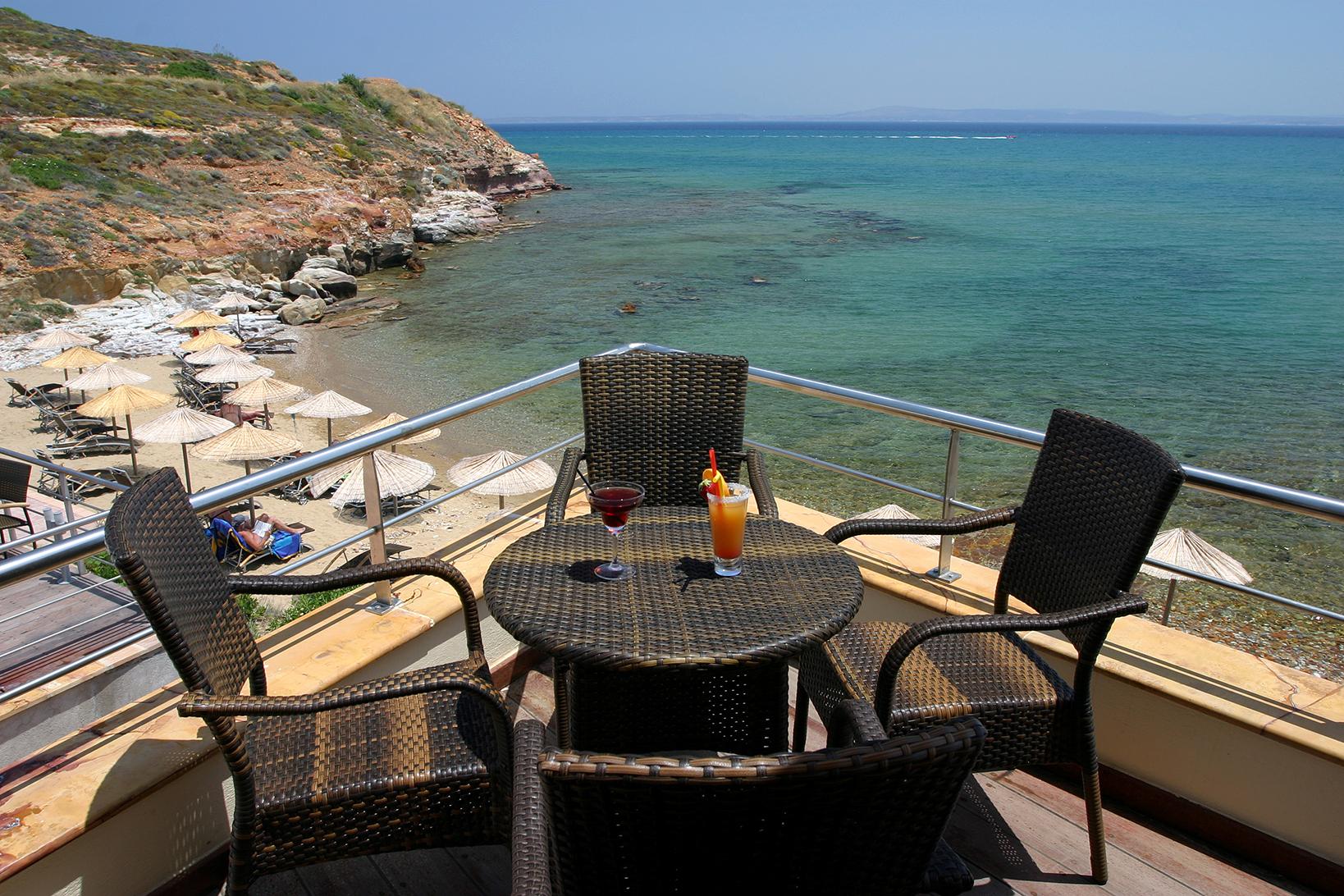 Erytha Hotel & Resort Chios Karfas Exterior foto